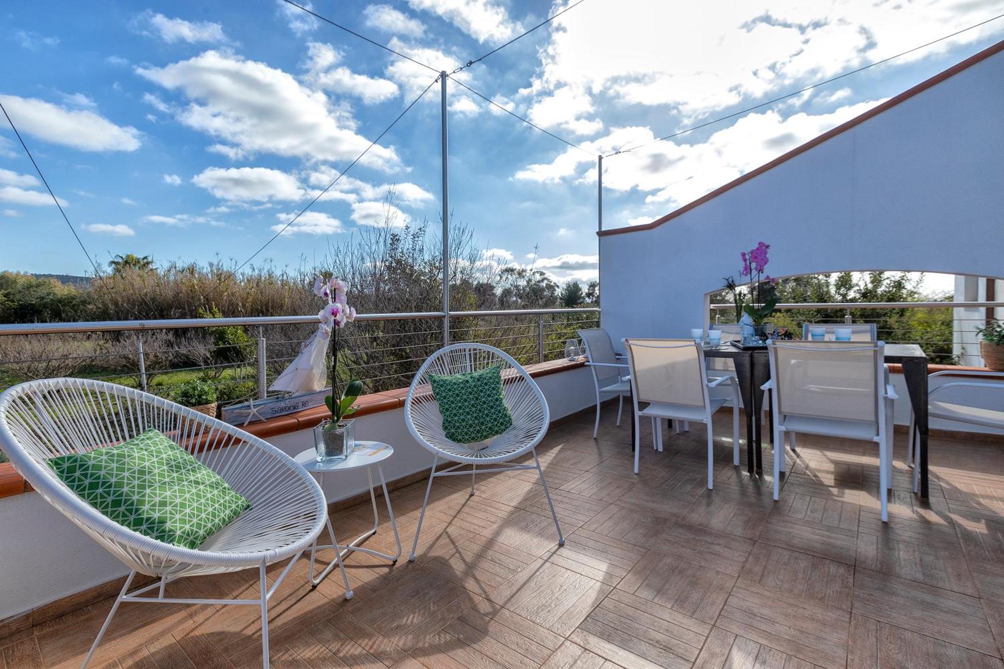 Sardinia Re - Villa Fioretta Flowers Apartments Ольмедо Экстерьер фото