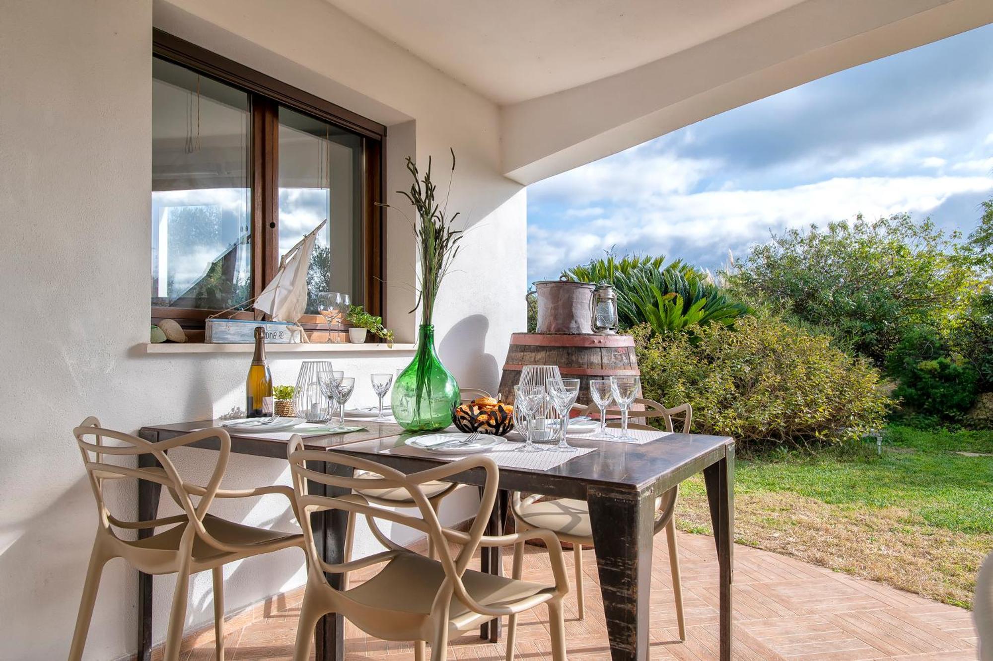 Sardinia Re - Villa Fioretta Flowers Apartments Ольмедо Экстерьер фото